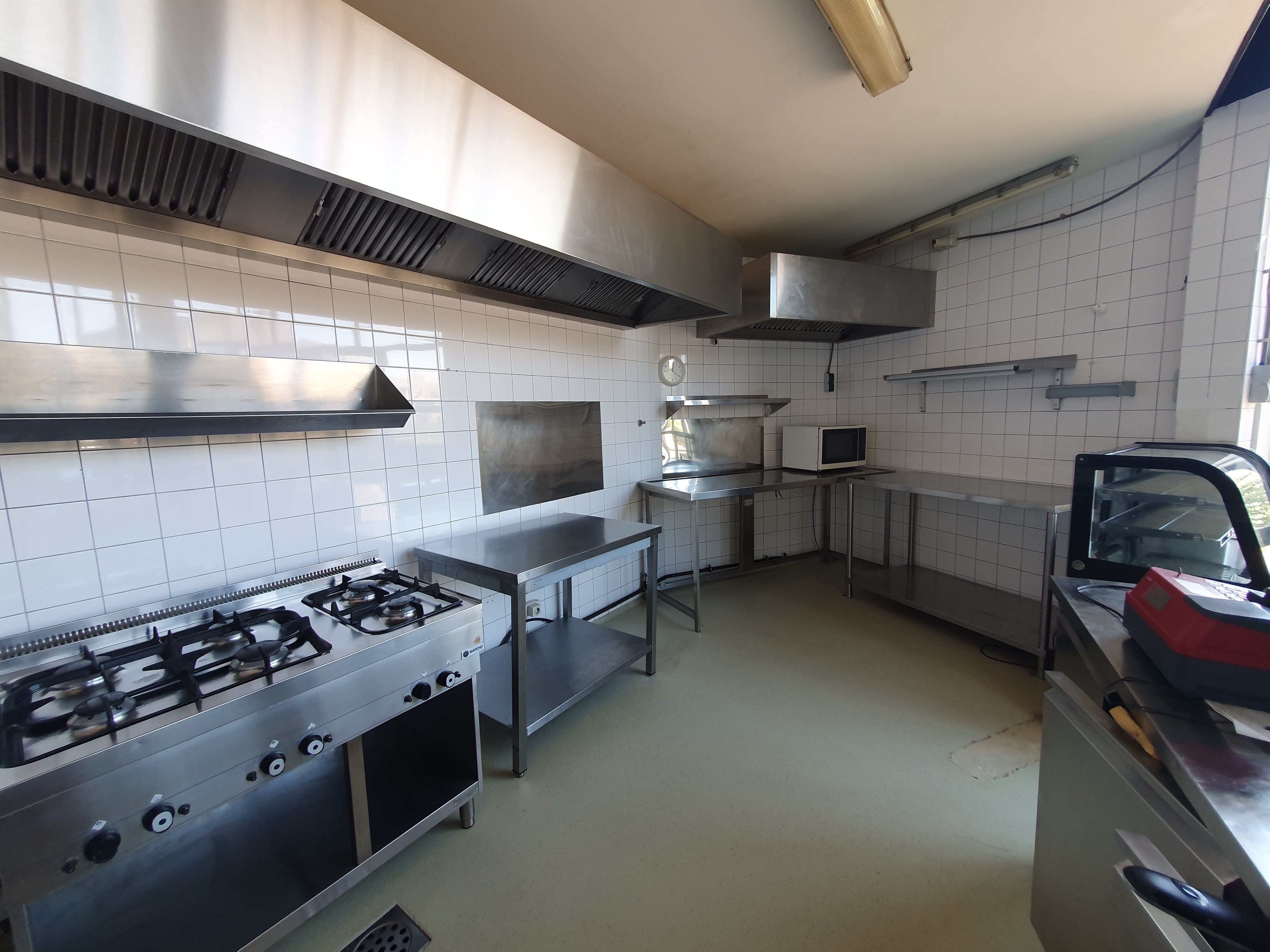 Grote keuken horeca zaak